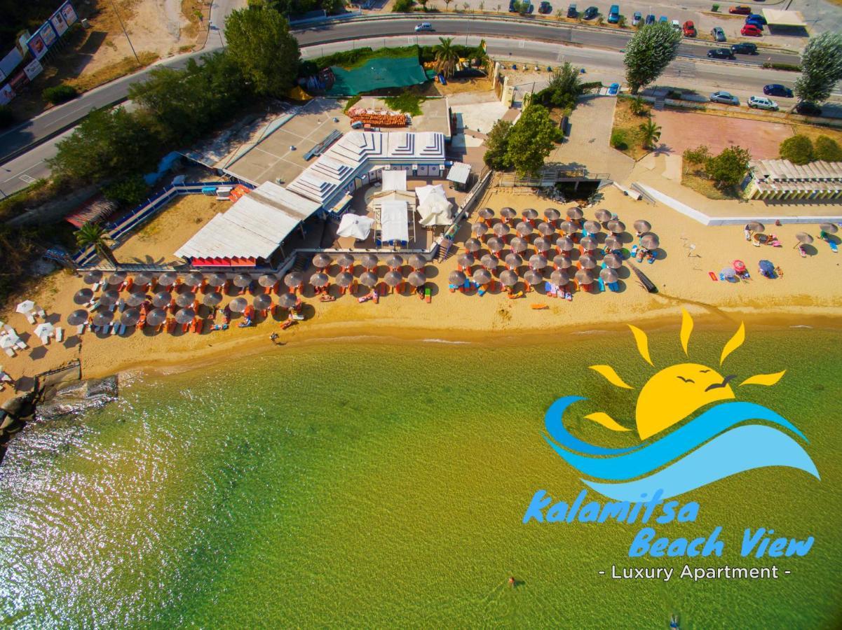Kalamitsa Beach View Kavala Exterior foto