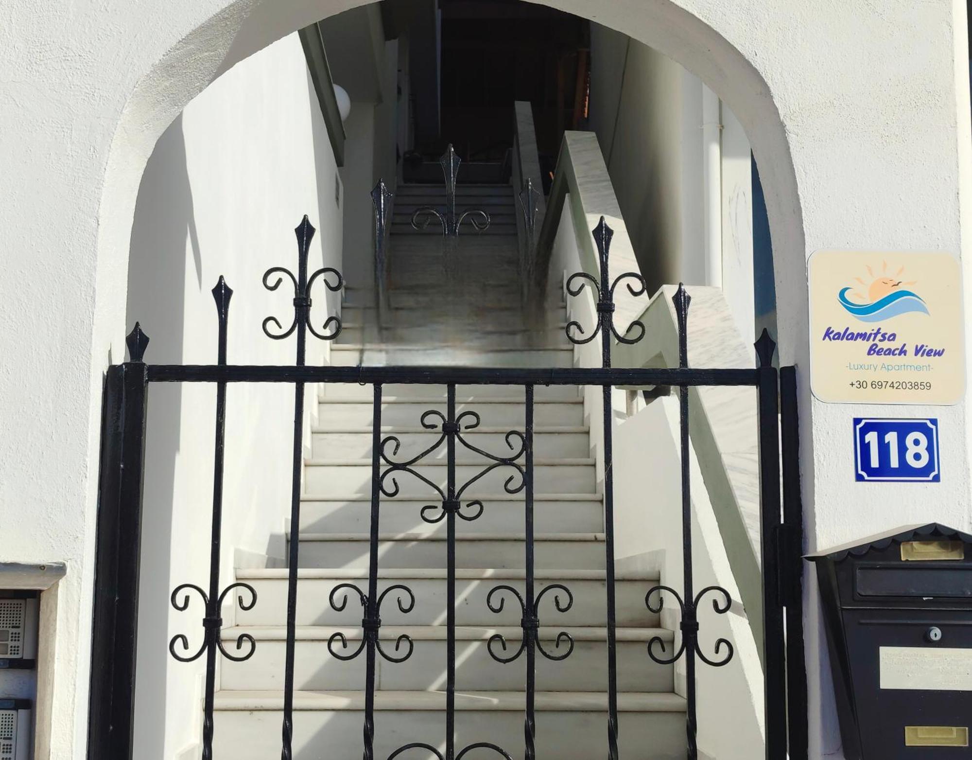Kalamitsa Beach View Kavala Exterior foto