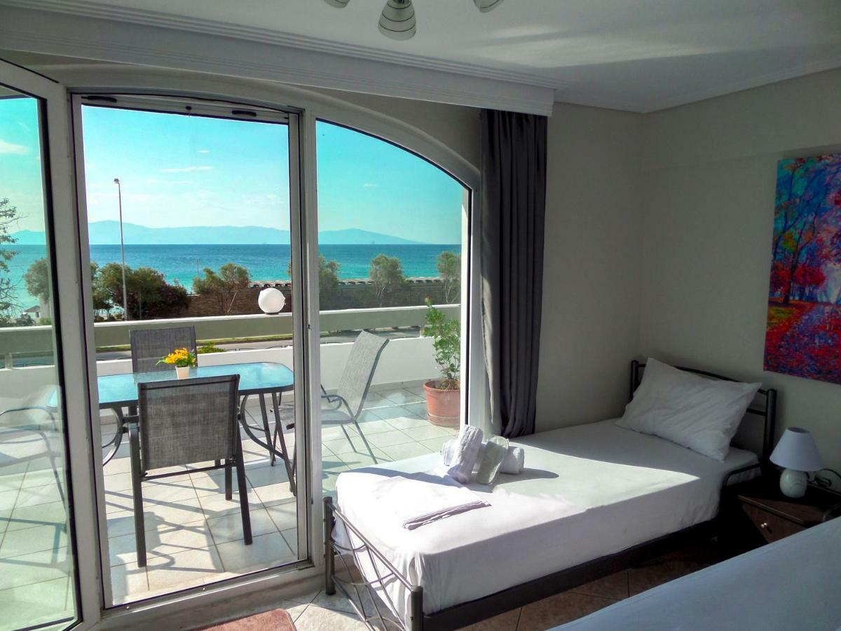 Kalamitsa Beach View Kavala Exterior foto