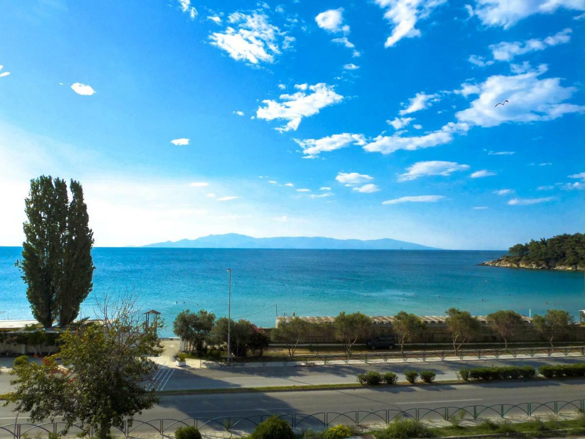 Kalamitsa Beach View Kavala Exterior foto
