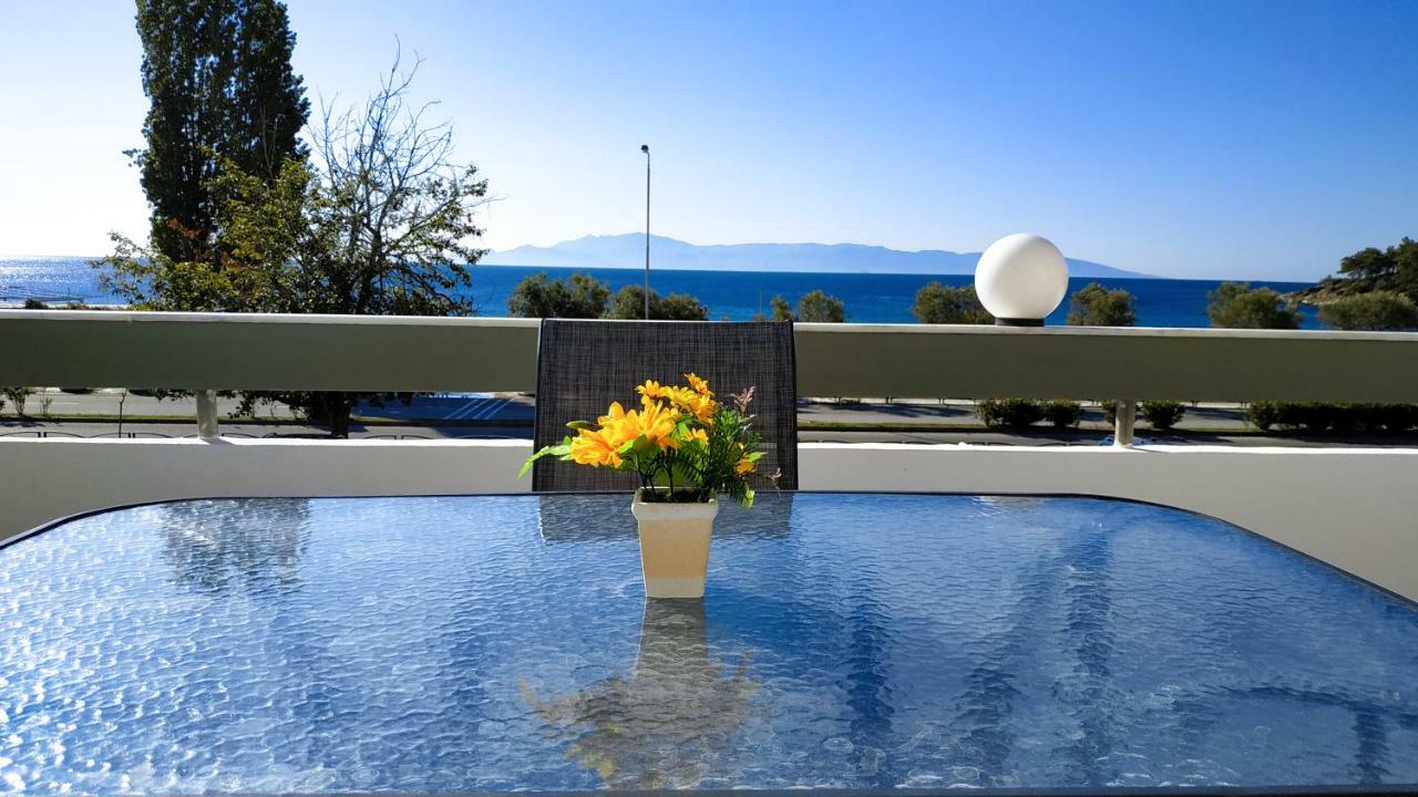 Kalamitsa Beach View Kavala Exterior foto